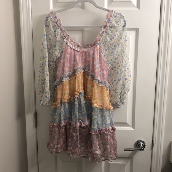 Mint Julep Floral Mini Dress - Picture 2 of 2